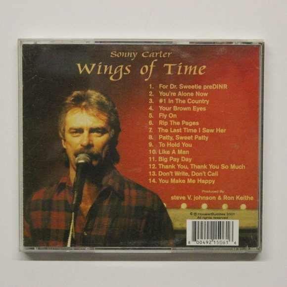 Wings of Time by Sonny Carter (CD, 2001, HoosierBuddies) - Picture 3 of 3